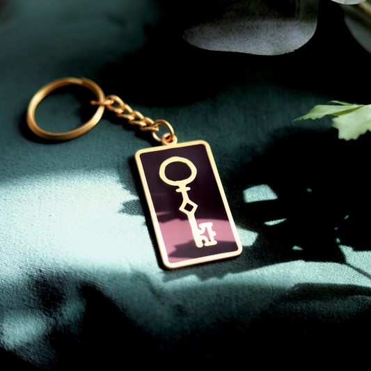 The Golden Key Keyring
