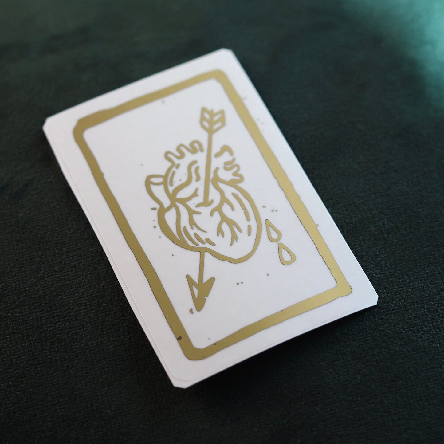 Gold Foil Sticker