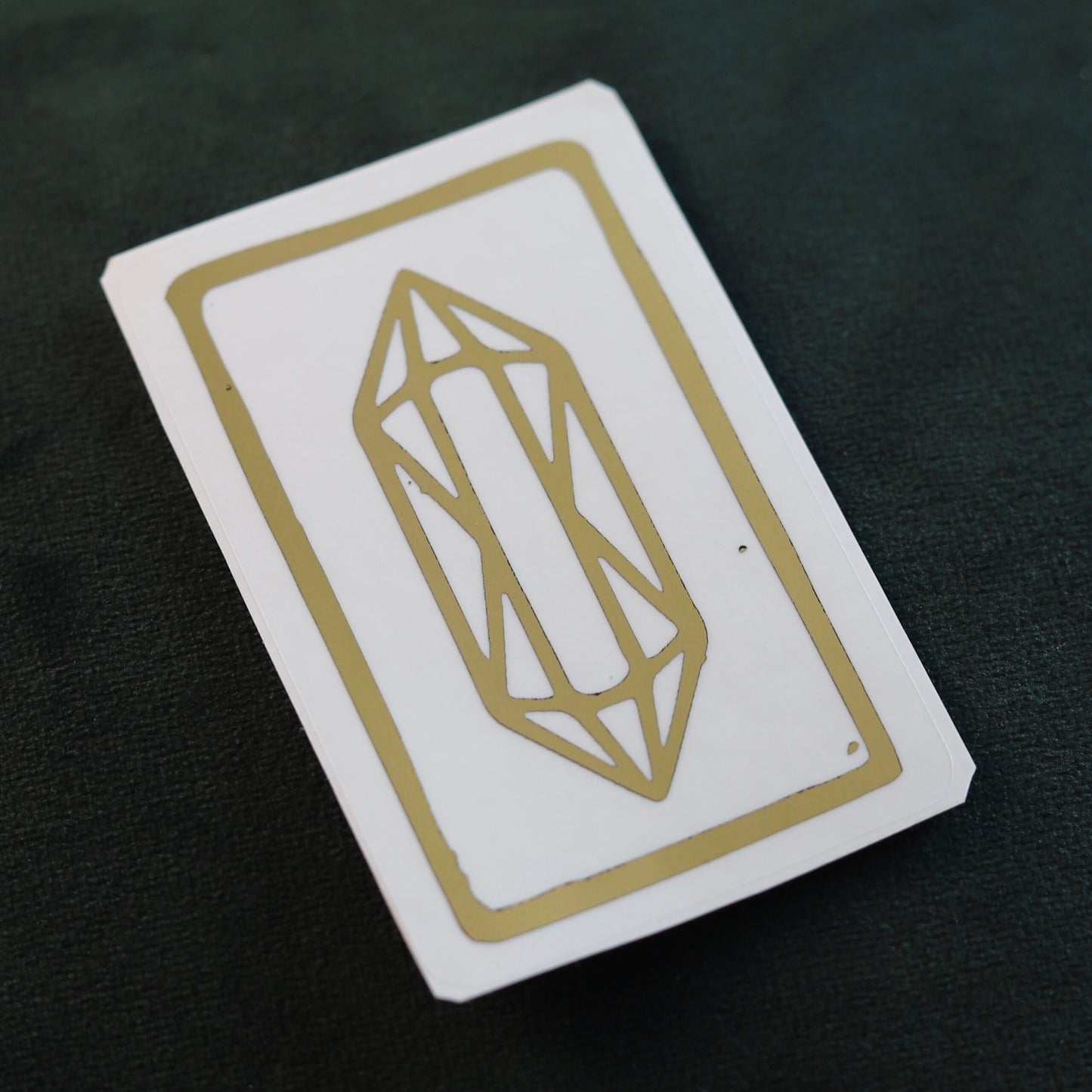 Gold Foil Sticker