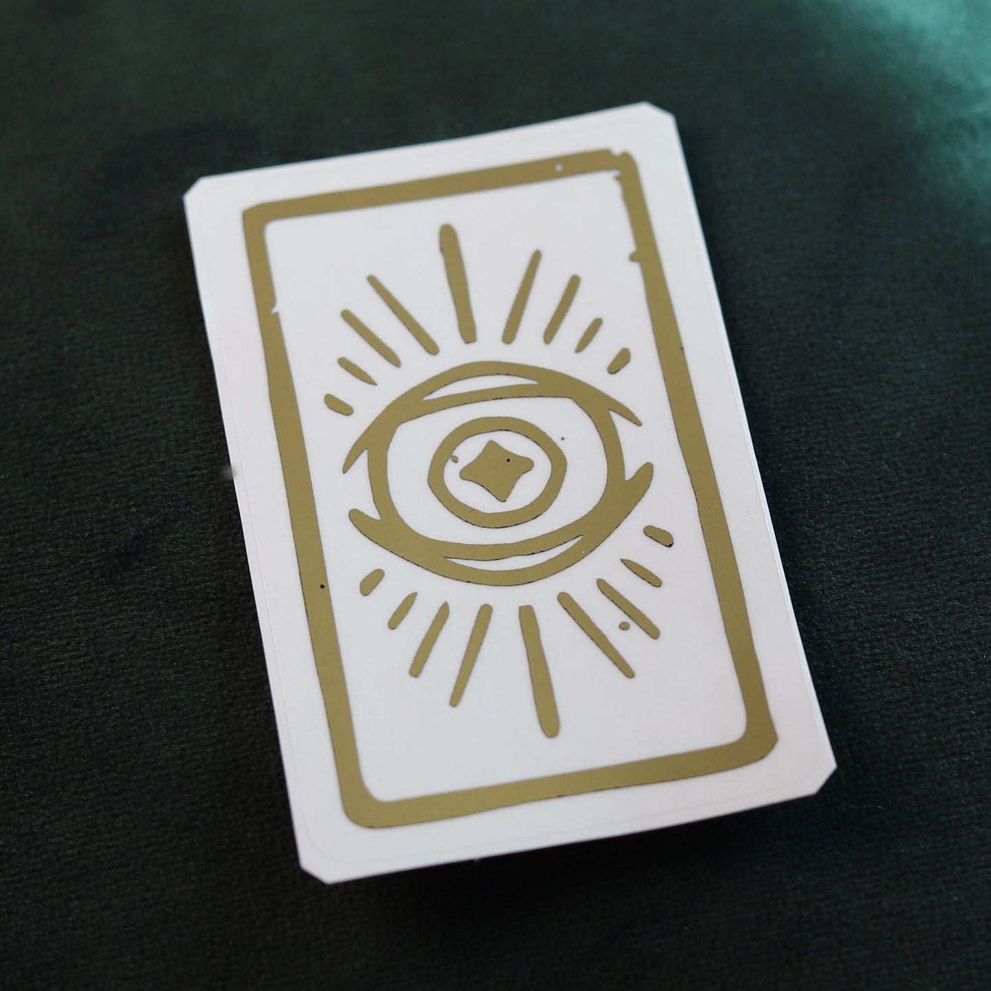 Gold Foil Sticker
